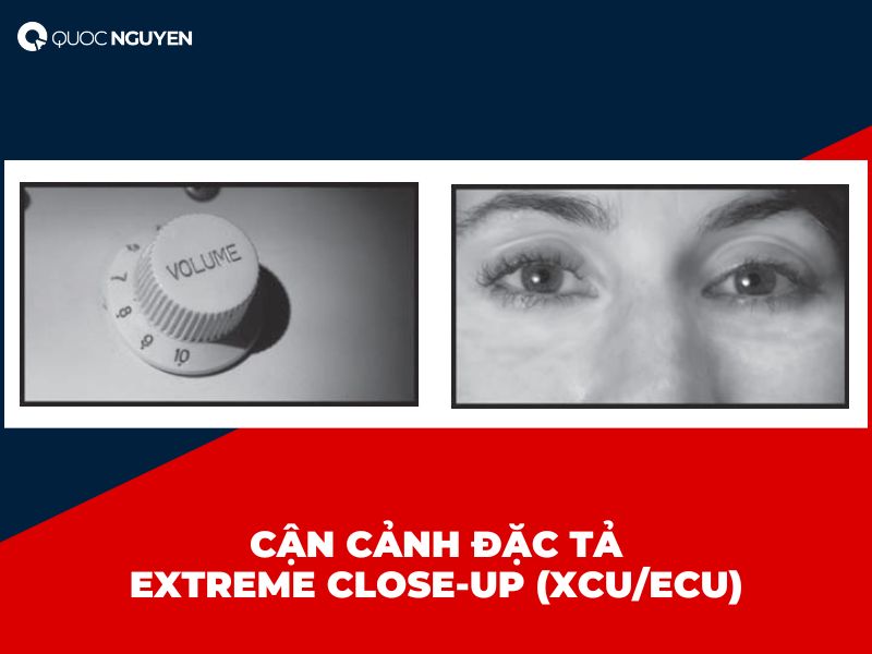 Cận cảnh đặc tả – Extreme Close-up (XCU/ECU). 